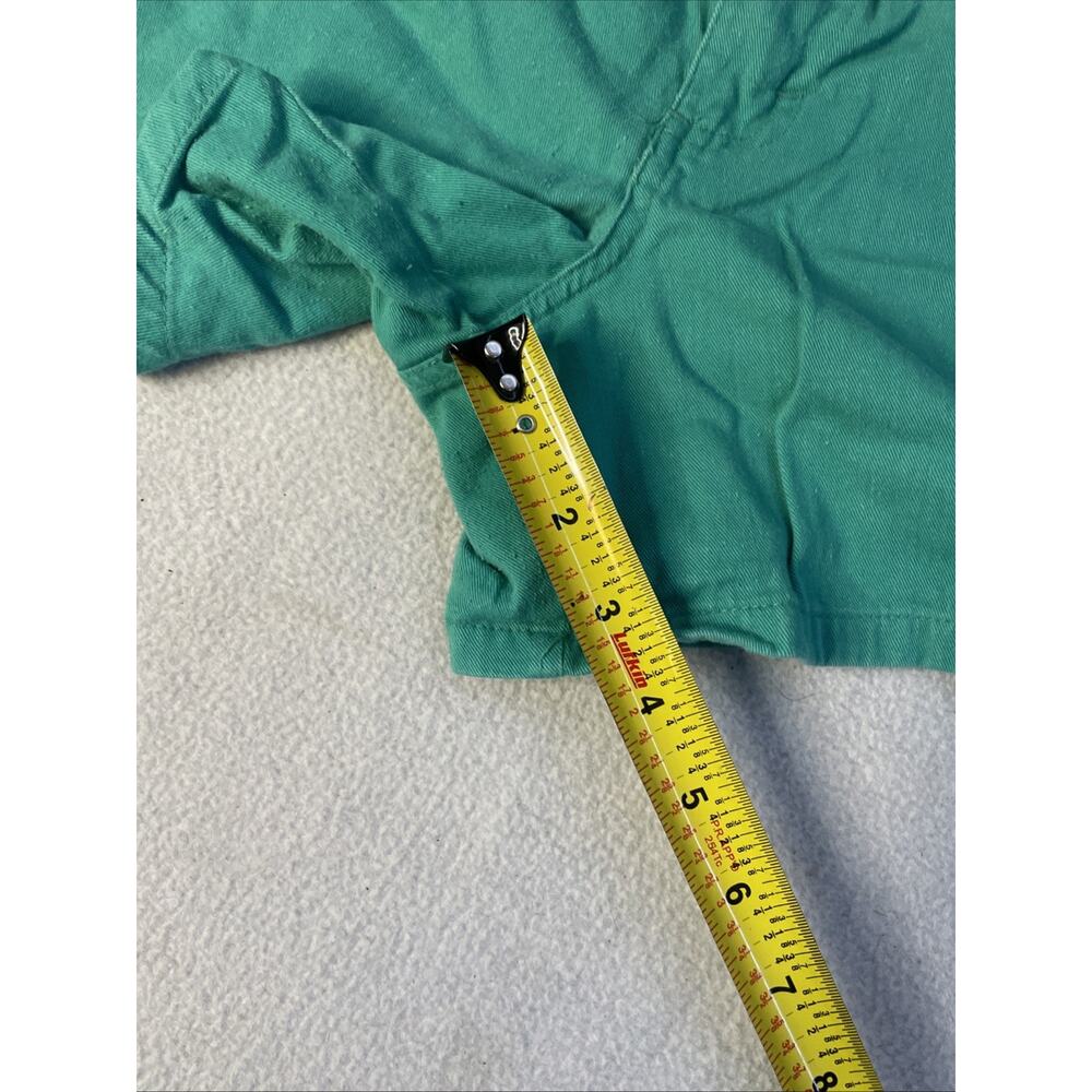 80s JJ San Francisco Teal Men’s Medium Shorts. Teal Zip Elastic Waist - Picture 9 of 16